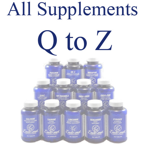 Supplements - Q to Z